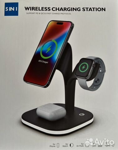 Зарядная станция для iPhone 5 в 1