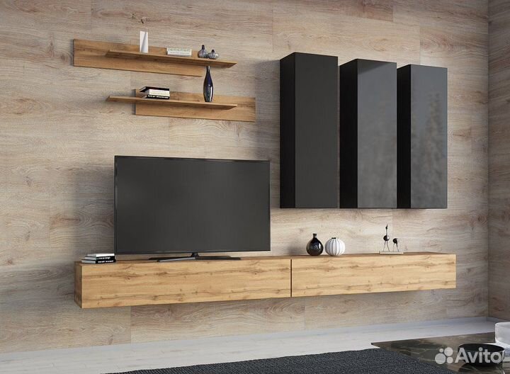 Комплект навесных полок Point (Поинт) дизайн 1