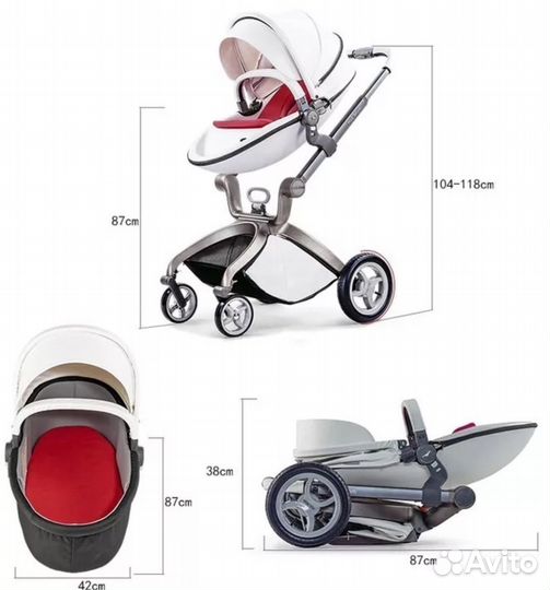 Коляска Hot mom 2 в 1