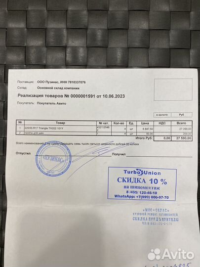 Колеса r17 Neo Wheels 742 на новой резине