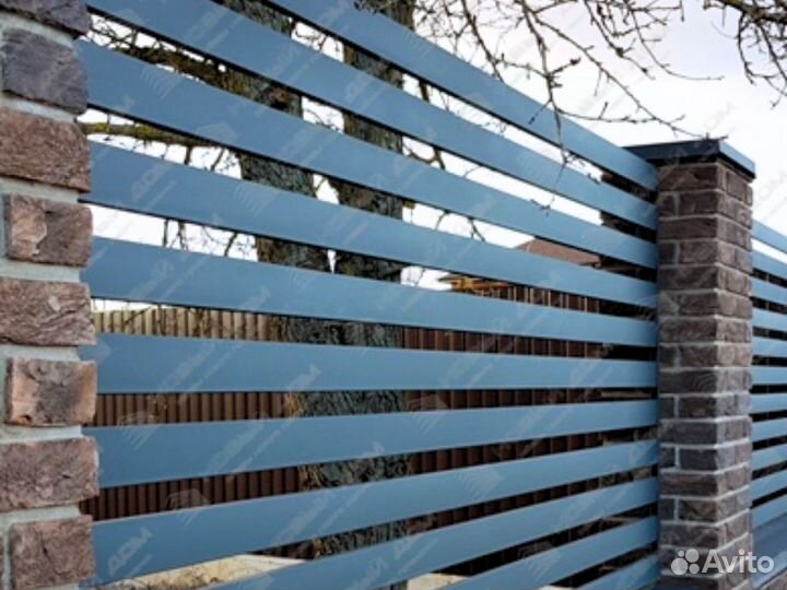 Забор Ранчо горизонтальный