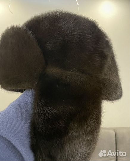 Шапка ушанка норка