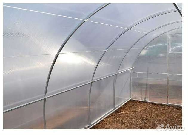 Теплица усиленная 6м поликарбонат,рассрочка,кредит