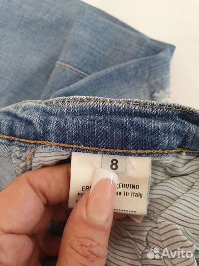 Джинсы для девочки Ermanno Scervino оригинал 8 лет