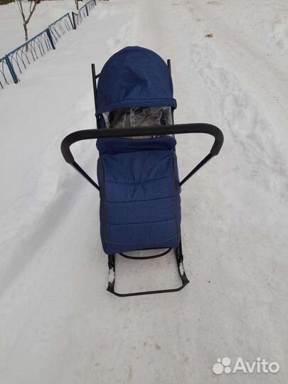 Коляска санки