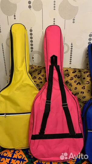 Чехол утеплённый для гитары 1/2, 3/4,7/8, 4/4, 41