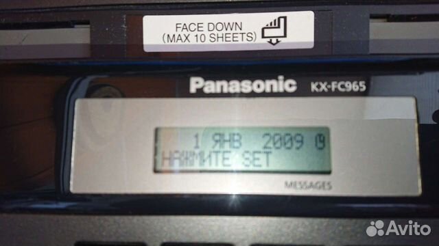 Факс Panasonic KX-FC965