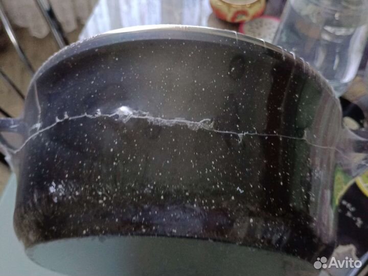 Кастрюля литой алюминий