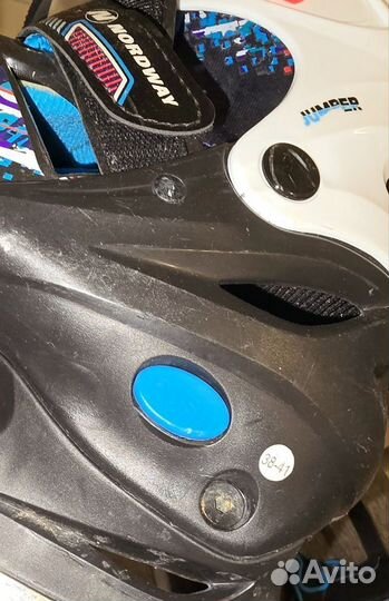 Коньки раздвижные размер 38-41