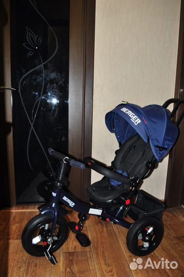 Велосипед коляска с ручкой Berger