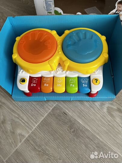 Пианино- барабан 2в1
