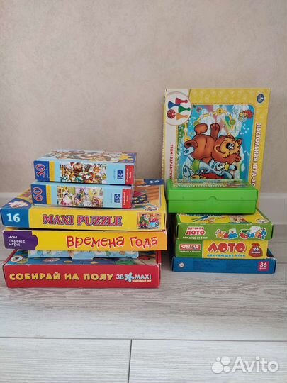 Игры и пазлы набор