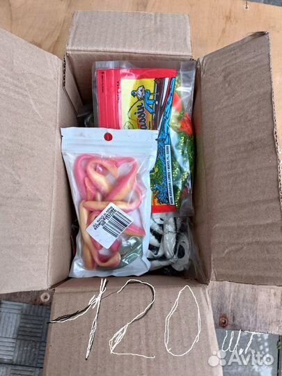 Силиконовые рыболовные приманки