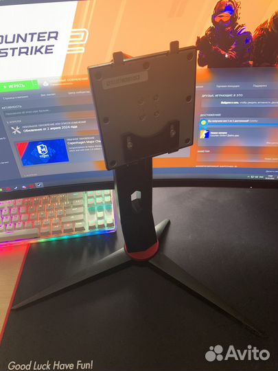 Игровой монитор AOC gaming C27G2ZU/BK 240гц