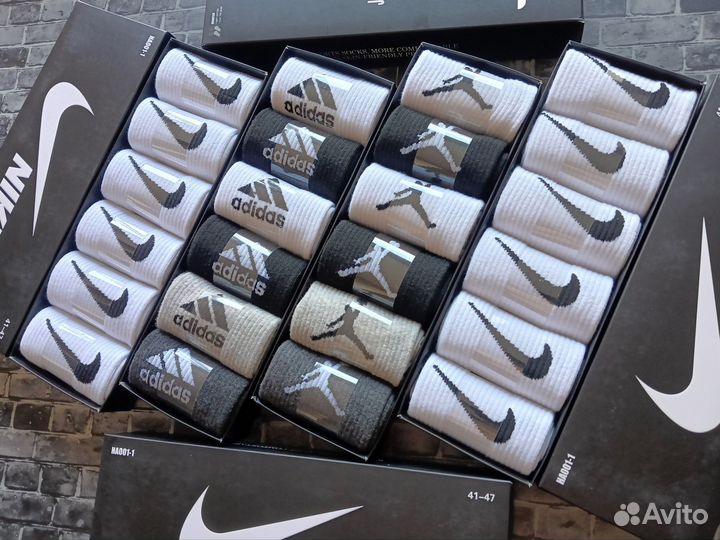 Носки Nike Fila Adidas Jordan