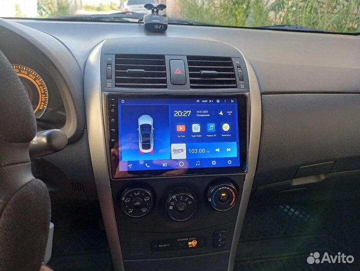 Магнитола андроид Toyota Corolla E150;,есть teyes