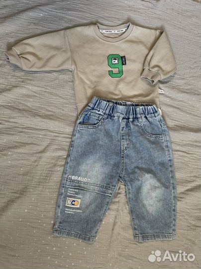 Кофта, джинсы