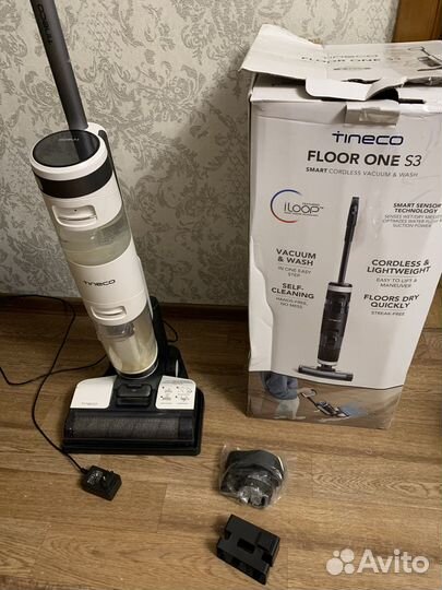 Умный моющий беспроводной пылесос Tineco ONE S3