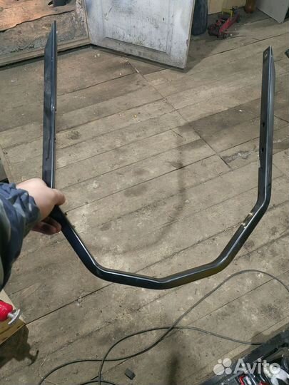 Бампер передний на снегоход брп