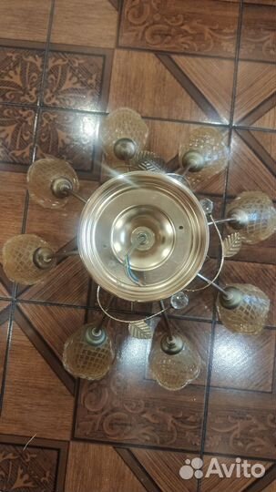 Люстра потолочная подвесная бу
