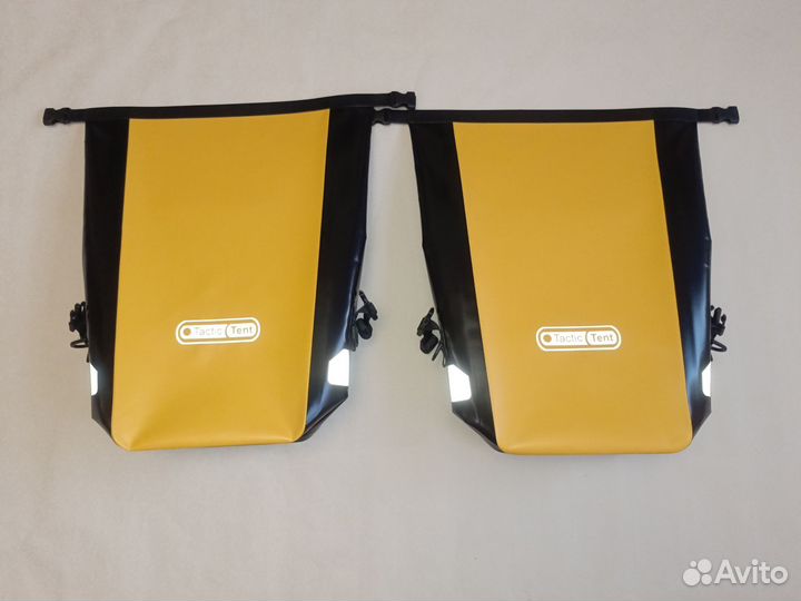 Сумка на багажник велосипеда из пвх