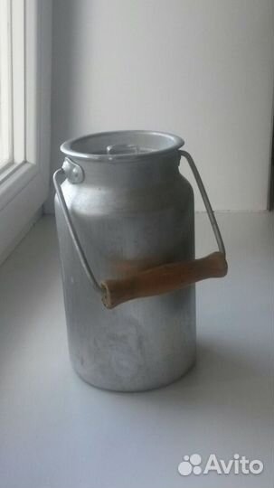 Бидон и половник алюминиевые, СССР