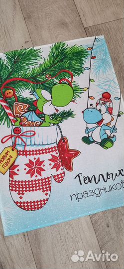 Полотенца кухонное, рогожка