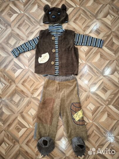 Новогодний костюм медвежонка