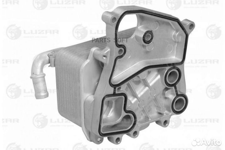 Luzar LOC 1839 Радиатор масляный в сборе с фланцем