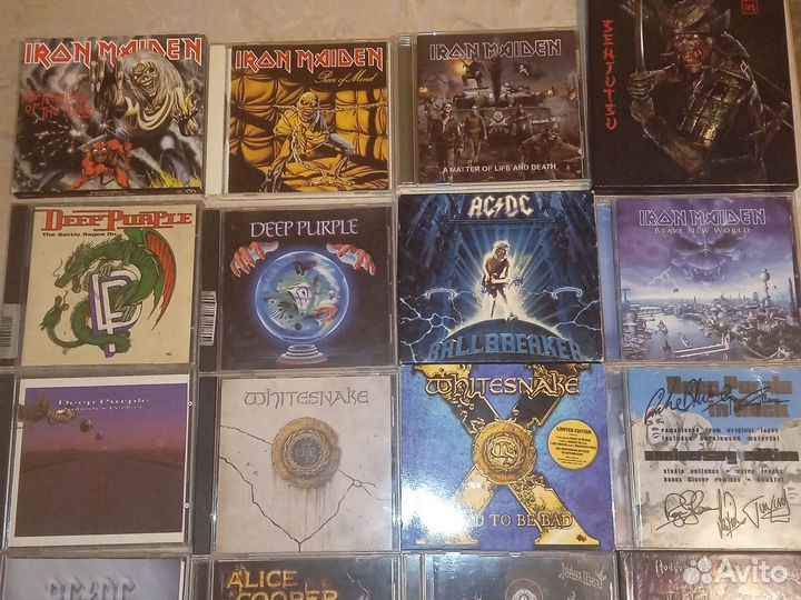 Коллекция Рок музыки (фирменные сд диски)