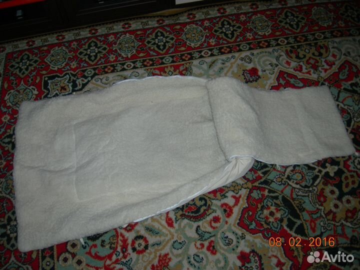 Конверт прогулочный из овчины