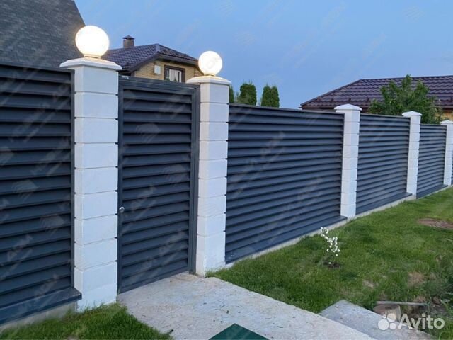 Забор жалюзи
