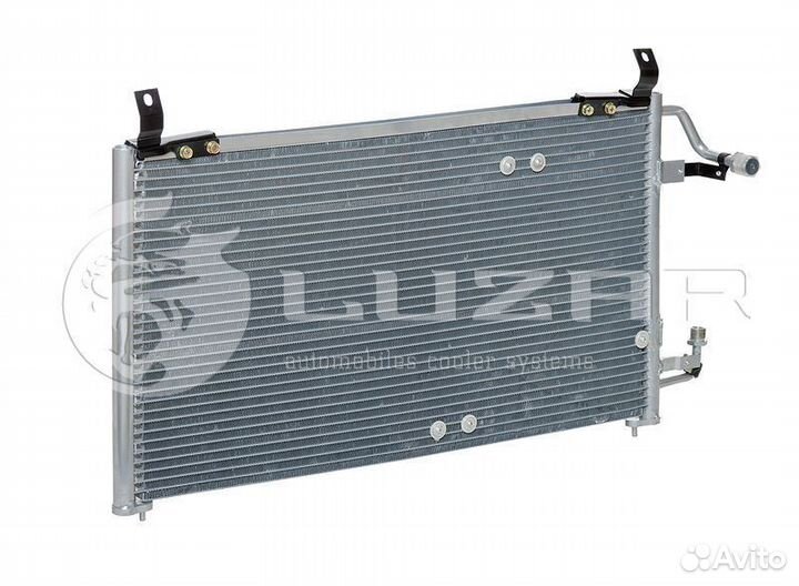 Новый радиатор кондиционера Chevrolet Aveo 02-12