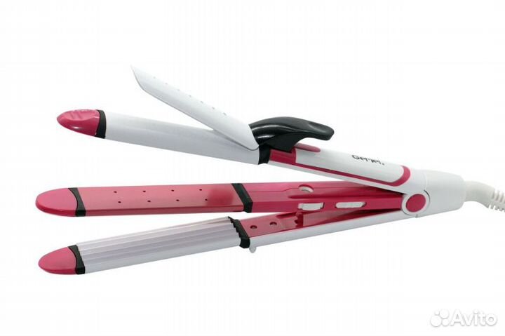 Плойка для волос 3в1 Progemei