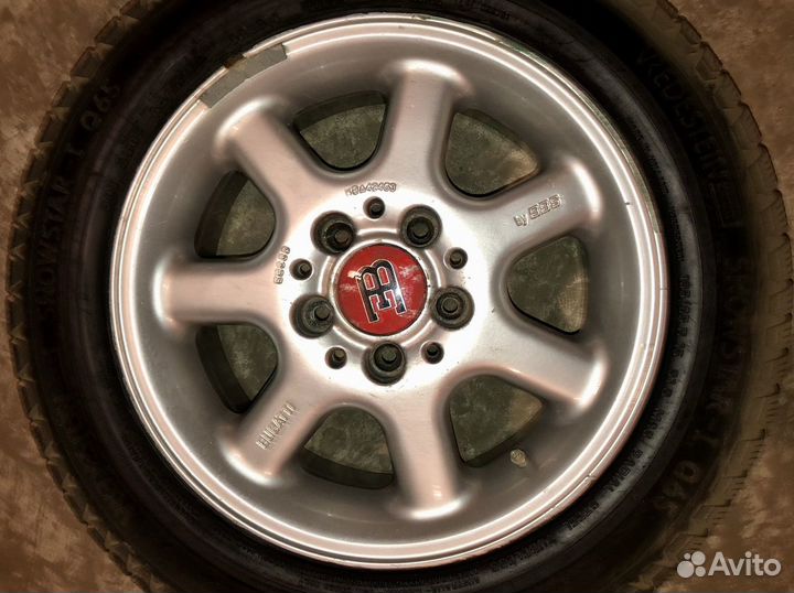 R15 Vredestein SnowTrac 195/65, PCD 5x120 DIA 52