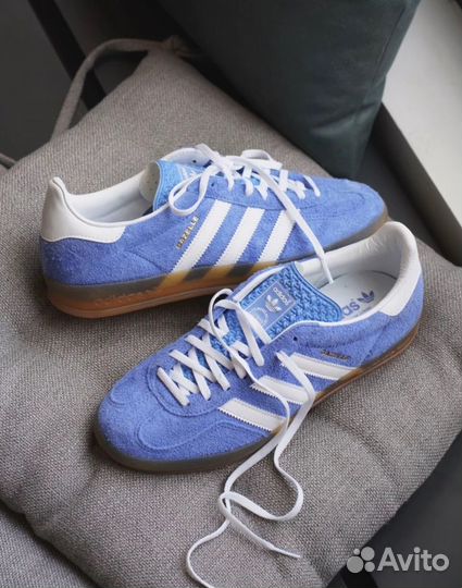 Кроссовки Adidas Gazelle indoor blue оригинал