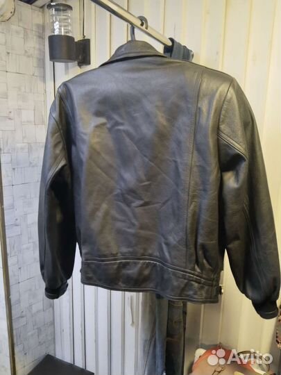 Мотокомбинезон кожаный bmw