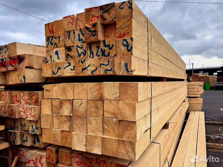 Доска обрезная 25х150х6000мм от производителя