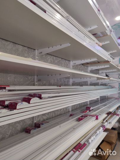 Карнизы (гардины) потолочные, шина для штор до 4 м