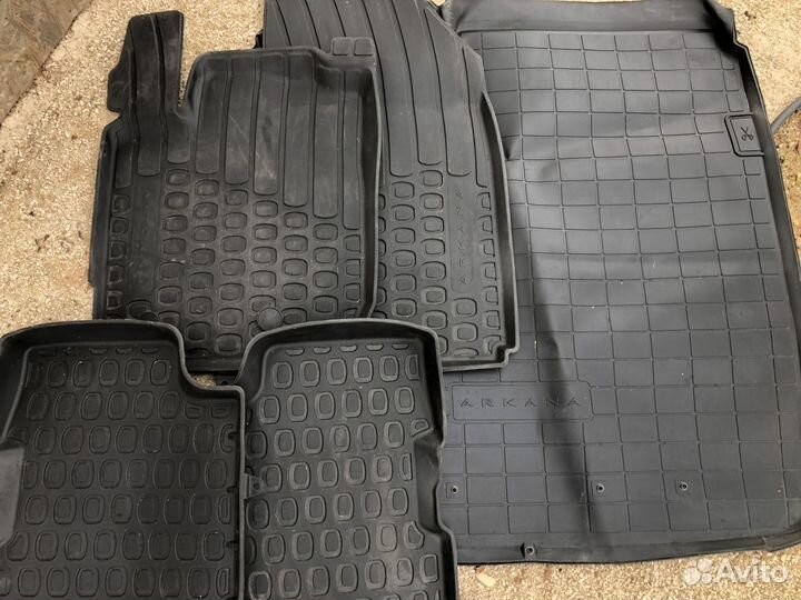 Автомобильные коврики резиновые