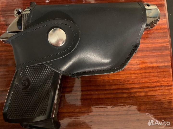Пистолет зажигалка walther оригинал металл