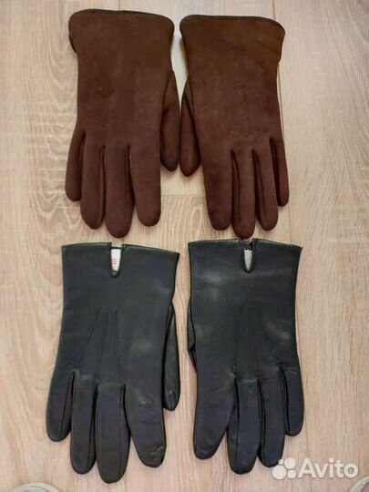 Перчатки кожаные мужские