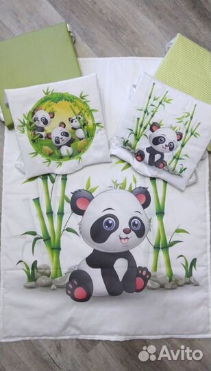 Бортики и балдахин в кроватку