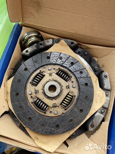 Сбор сцепления на daewoo nexia