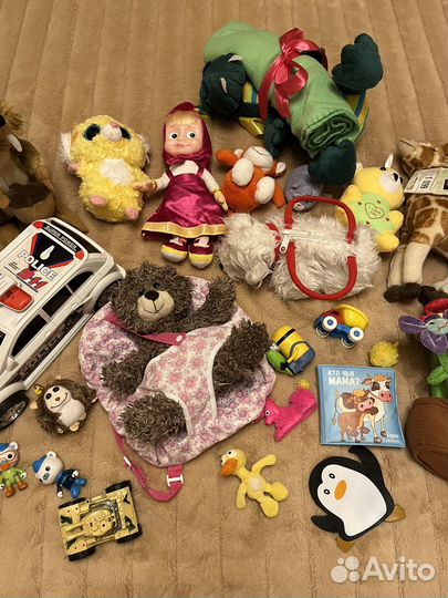 Игрушки пакетом (39 штук)