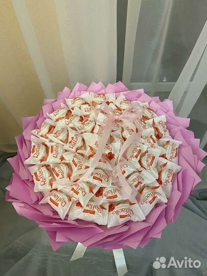 Большой букет из рафаэлло