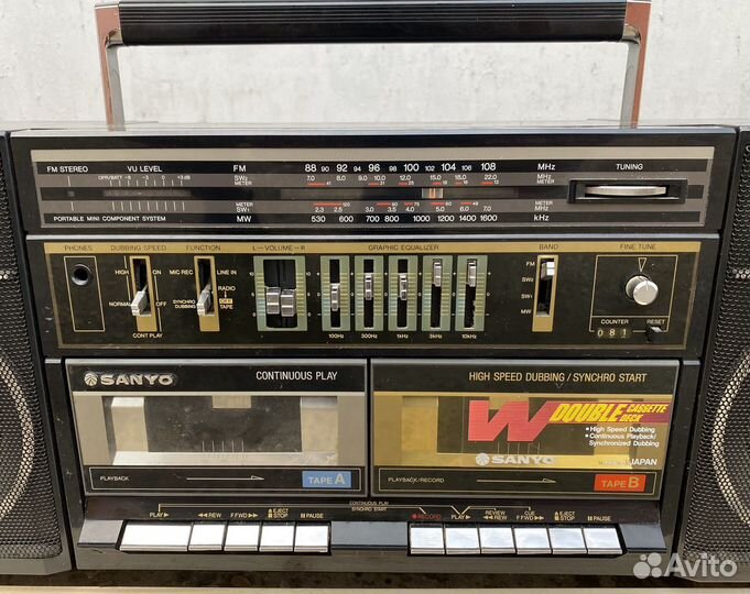 Магнитофон Sanyo C 35 / Идеальный