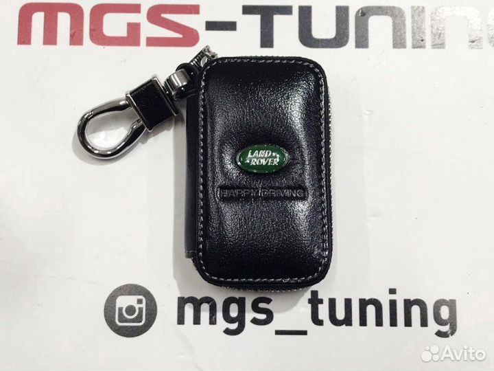 Ключница универсальная Land Rover черная