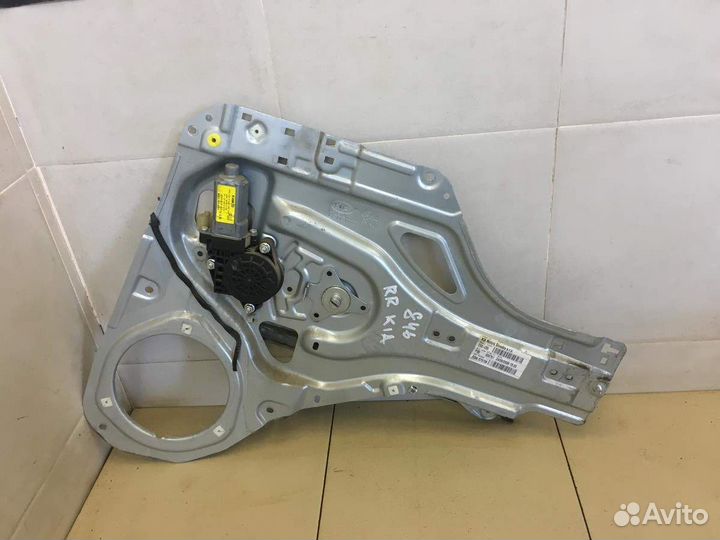 Стеклоподъемник электр. задний правый Sportage 2004-2010