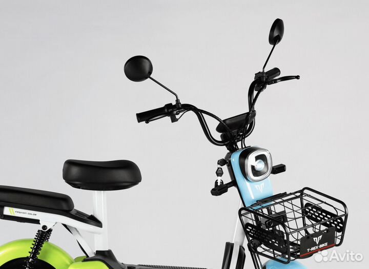 Электроскутер T-REX Power Super (orange/blue)